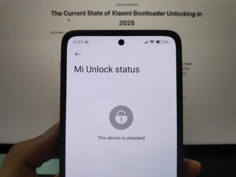 Bootloader Unlocked
